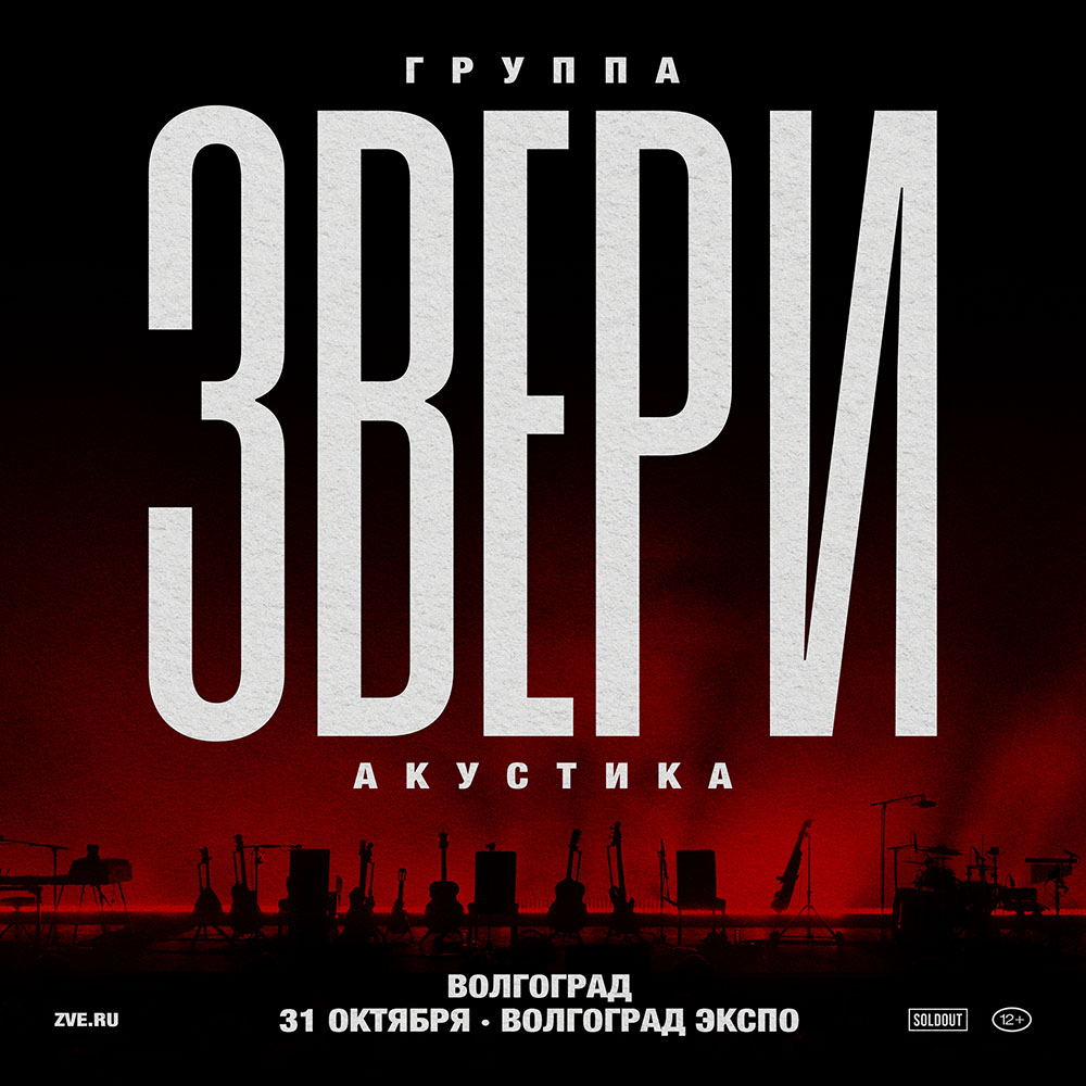 Концерт группы Звери в Волгограде